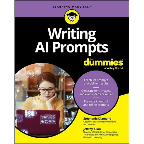 Writing AI Prompts for Dummies, (Paperback)