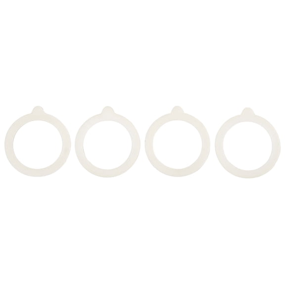 Mrs. Anderson’s Baking Replacement Gasket Seals, European-Grade Silicone, Fits Regular Mouth Canning Jars, Set of 4