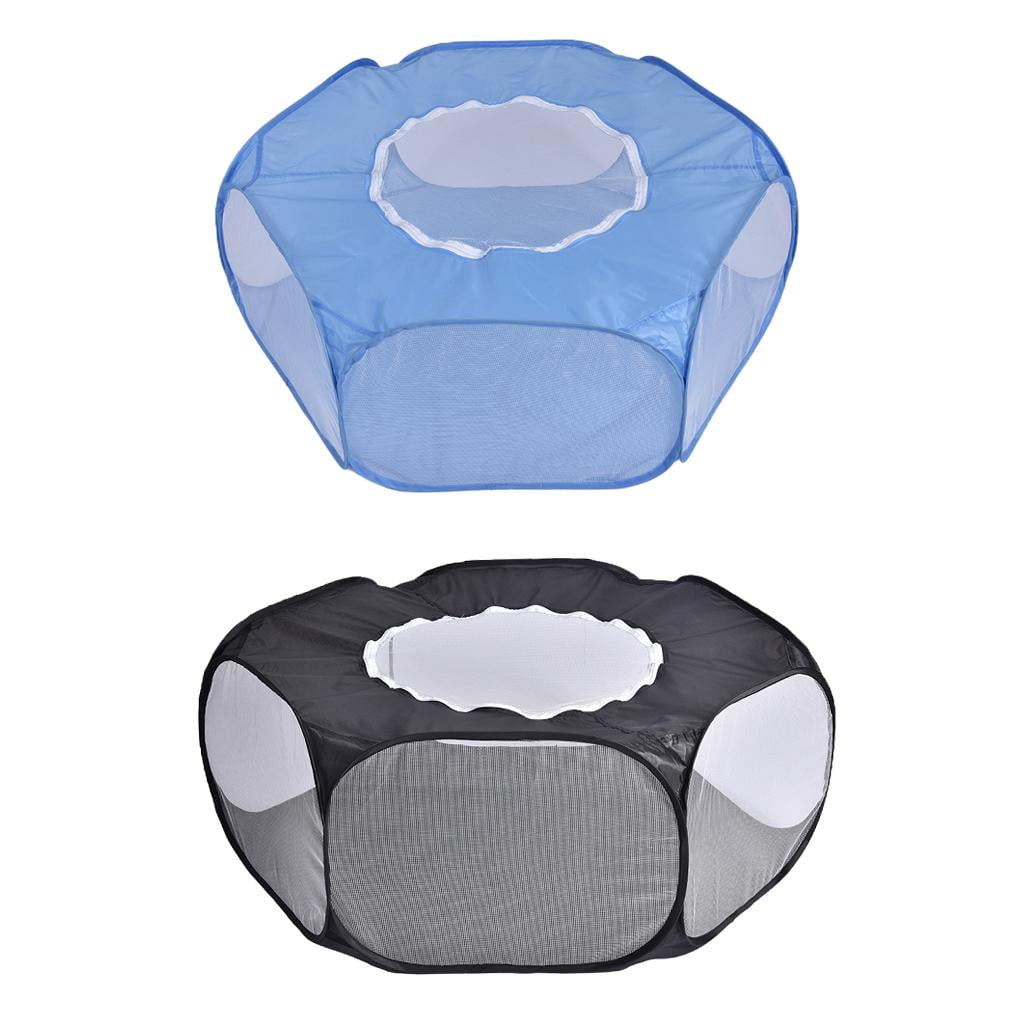 Bvdfgk Playpen Cage Enclosure for Hamster Gerbil Rat Indoor/Outdoor A_Sky Blue