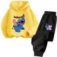 thumbnail image 3 of Sudadera con capucha de Stitch de Anime para niñas y niños, ropa de dibujos animados de Sonic, sudadera de Lilo y Stitch para niños, sudadera con capucha de Manga, mono de bebé de Naruto, 3 of 5