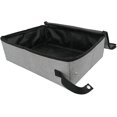 thumbnail image 1 of 2024, arena para gatos, impermeable, plegable, con funda para un fácil transporte, 1 of 4