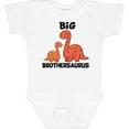 thumbnail image 3 of Inktastic Big Brothersaurus with Cute Sibling Dinosaurs Boys Baby Bodysuit, 3 of 5