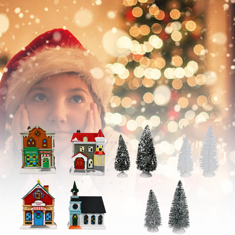 Cobblestone, Holiday, Cobblestone Corners Christmas Village