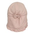 thumbnail image 3 of CaliKids Ruffles Ball Hat with Flap - Pink (L), 3 of 5