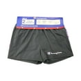 thumbnail image 2 of Champion Girls' 2 Pack Active Stretch Comfort Shorts (Purple/Black, 10/12), 2 of 3