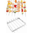 thumbnail image 4 of EdelstahlGrillspießSet, faltbares Grillgestell, einfaches Grillgestell fr OutdoorGrillpartys Ref: 8296, 4 of 5