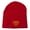 Red, variant on Gold Diamond Embroidered Youth Short Beanie - Light Pink OSFM