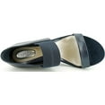 thumbnail image 4 of Alfani Womens MARYKA Open Toe Casual Platform Sandals, Ink, Size 7.5, 4 of 5