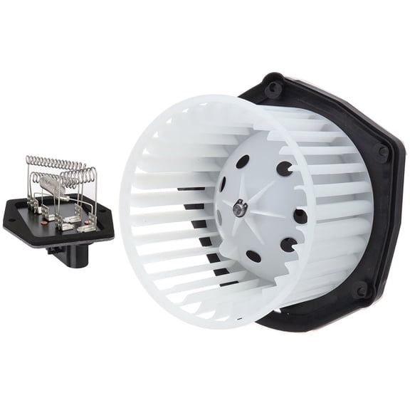 AUTOMUTO AC Heater Blower Motor Module With Wheel and Resistor Replace 19131213 1997-1999 for Chevrolet for C1500 5.0L,1997-1999 for Chevrolet for C1500,1997-2000 for GMC for K2500