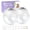 White, variant on Totmizby Hands-Free Wearable Breast Pump,Electric Breast Pump with 3 Mode & 12 Levels,Portable and Low Noise-17/19/21/24mm Flange,2 Pack(Green)