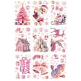 thumbnail image 2 of Double-Sided Christmas Window Clings Stickers 9 Sheets Christmas Decorations Window Clings With Santa Snowman Penguins Reindeers Snowflake, For Holiday, 2 of 6