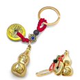 thumbnail image 1 of Adorinno Llavero de Calabaza Feng Shui del Zodíaco de 12 - Moneda de la Suerte de Calabaza de latón Que Trae Buena Suerte y Riqueza Colgante Decorativo de Estilo Chino Adecuado para coleccionar y Rega, 1 of 5
