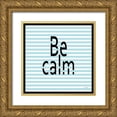 thumbnail image 1 of Murdock, Ramona 20x20 Gold Ornate Wood Framed with Double Matting Museum Art Print Titled - Be Calm, 1 of 4