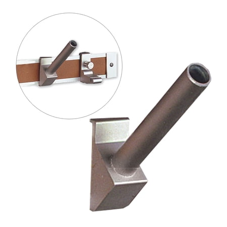 Ghent s Aluminum 1 Maprail Flag Holder in Satin Silver