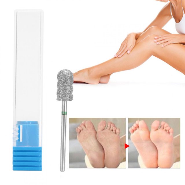 Broca para uñas cabezal liviano para pulido de uñas acero inoxidable fácil de limpiar para manicura para eliminar la piel muerta de los pies ANGGREK Otros