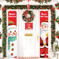 thumbnail image 6 of TERGAYEE Merry Christmas, Door Banners, Porch Signs, Hanging Banners, Christmas Flags, Home Walls, Indoor, Outdoor, Christmas Party Decorations Holiday Decor, 6 of 6