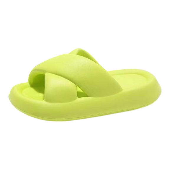 Yunhgft Pillow Slippers Comfort for Women and Men Lightweight Thick Sole Shower Slippers 36 37