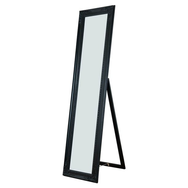 Milton Green Stars Cecilia Full Length Mirror 15 75w X 63h In Com Milton Green Stars Cecilia Full Length, Floor Length Mirror Black Trim
