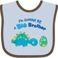 thumbnail image 3 of Inktastic Happy Dinosaur Future Big Brother Boys Baby Bib, 3 of 4