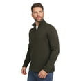 thumbnail image 3 of Chaps Men's & Big Men's Quarter Zip Fleece Sweater Gift Box Set, Sizes S-2XL, 3 of 9