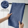 thumbnail image 4 of Green Essen Extra Large Bath Towel Sets of 8 pieces, 2 Large Bath Towels Oversized, 2 Hand Towels, 4 Washcloths, Soft Microfiber, Highly Absorbent Bath Towels for Bathroom Kitchen Spa Hotel(Navy), 4 of 8