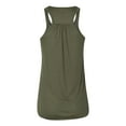 thumbnail image 3 of Ladies' Flowy Racerback Tank - MILITARY GREEN - M, 3 of 5