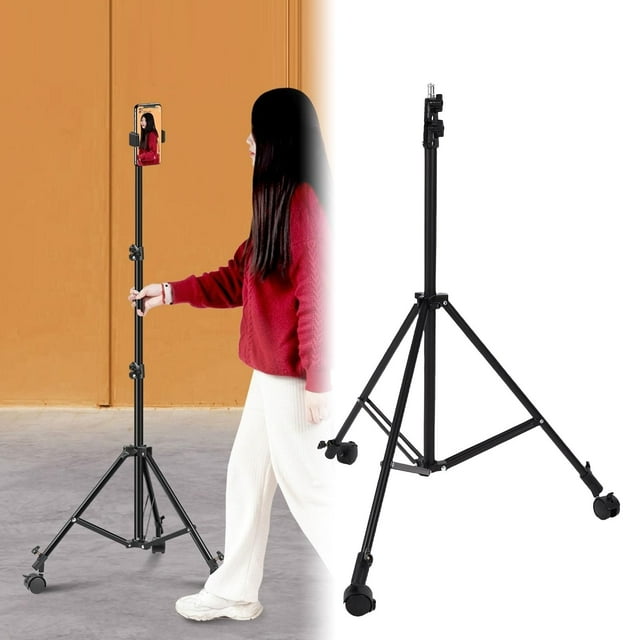 Photography Light Stand, Photography Light Tripod Practical Portable for Live Streaming