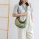 thumbnail image 5 of Bolso bandolera de lona Hobos para mujer de gran capacidad (verde oscuro) Tmvgtek Para estrenar, 5 of 9