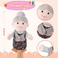 thumbnail image 3 of Marioneta de mano familiar Puppet ZJoey Grandma Plush 30 cm, 3 of 7