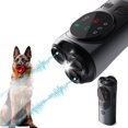thumbnail image 2 of Zootealy Ultrasonic Dog Trainer with LED Flashlight, Portable Anti-Bark Device, Harmless Bark Control Tool with Rechargeable Battery - Black, 2 of 7