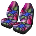thumbnail image 2 of 1/2PCS Universal Car Seat Covers Printing Front Seat Cover Protector Cushion, 2 of 2