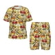 thumbnail image 1 of Balery Vehicles Conjunto de Pijama Infantil de Manga Corta con Estampado – Ropa de Dormir de Algodón Suave-Large, 1 of 6