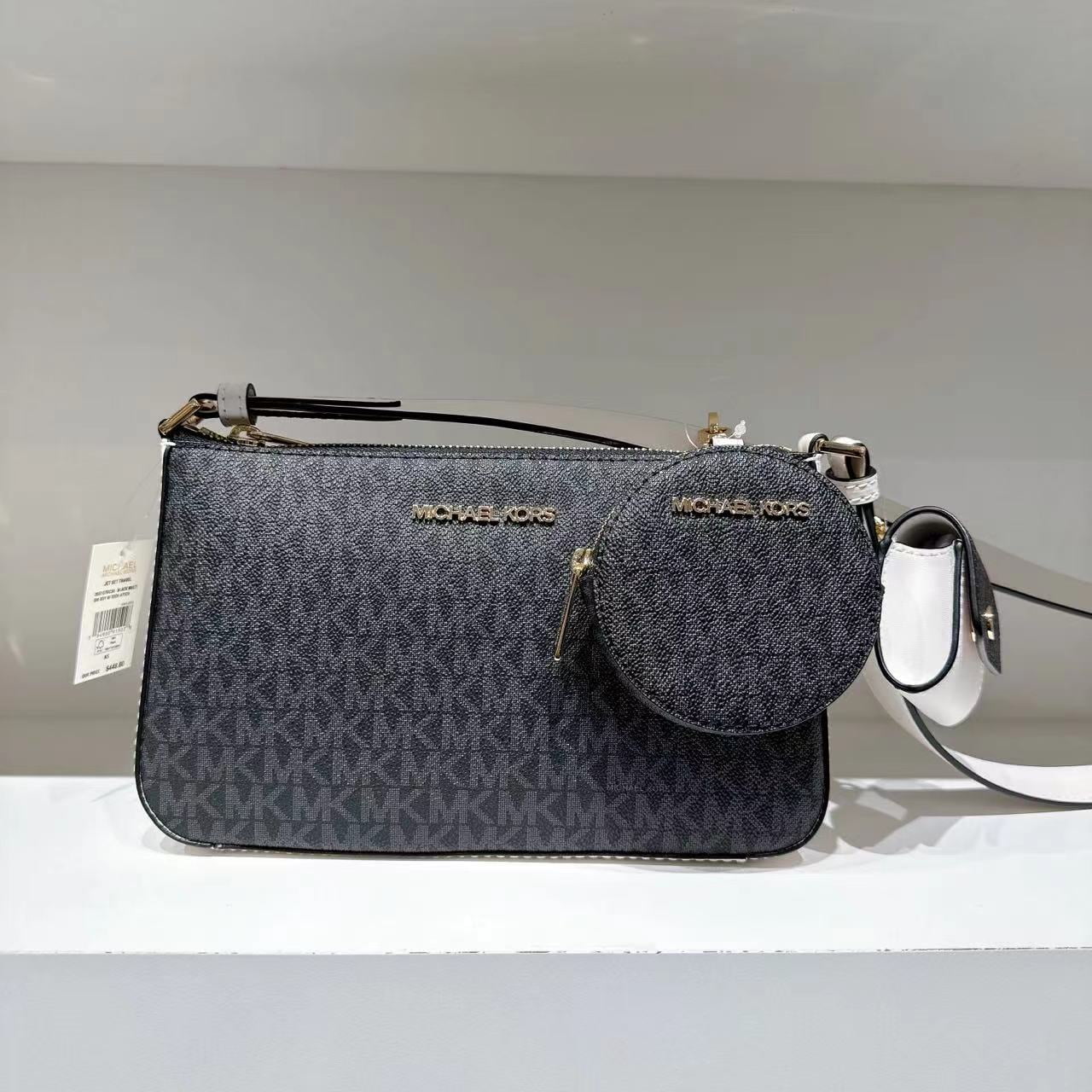 Michael Kors NWT Jet Set Travel Crossbody Bag & Card Case Bundle - $309 New  With Tags - From Britt