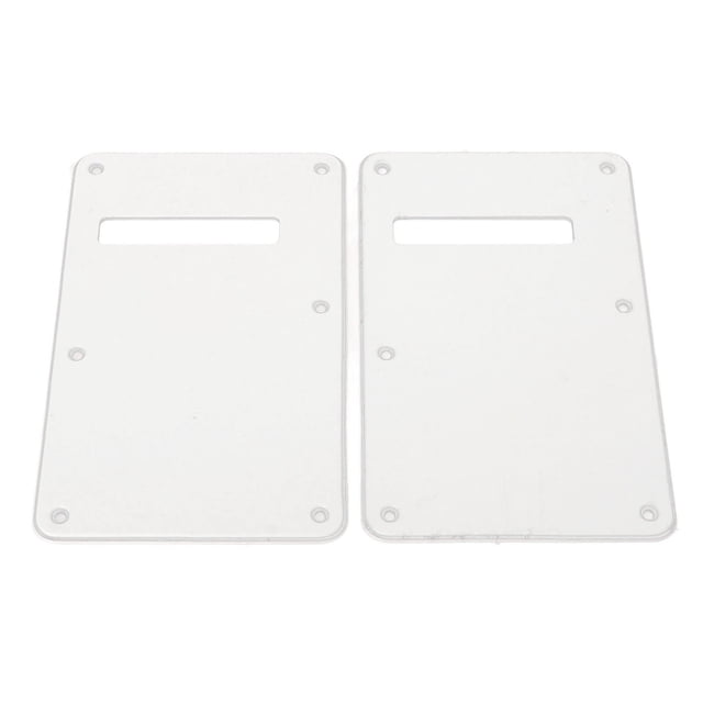 Music 2Pcs Electric Guitar Backplate Pickguard Cover Music Instruments Parts Accessories