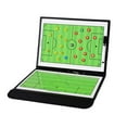 thumbnail image 1 of Pizarra magnética de 2,5 secciones para entrenamiento de fútbol profesional, reutilizable y borrable, con marcador e imanes para nevera (colorida), 1 of 7