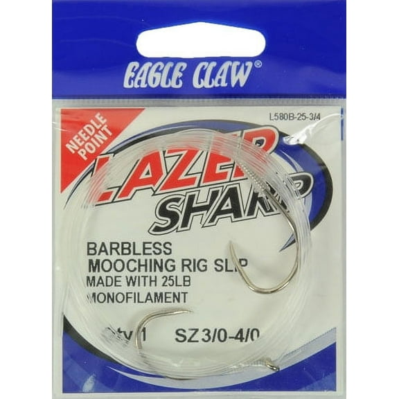 Lazer Sharp L580B-25-3/4, 25 lb Barbless Slip Mooching Rig
