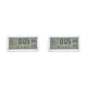 thumbnail image 4 of Bewildely Reloj Termómetro Higrómetro Decoración de electrónico de temperatura y humedad Relojes meteorológicos Modo de repetición para Type2 NO2, 4 of 6