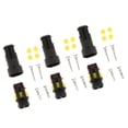 thumbnail image 1 of Conector eléctrico impermeable para coche de 2 pines, WG marino, paquete de 3 Zulema Enchufe del conector del cable, 1 of 8
