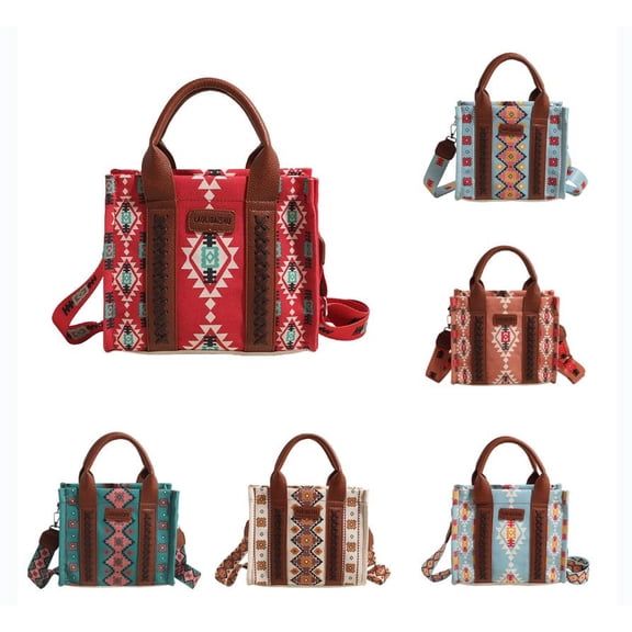 Aztec Tote Bag for Women Boho Shoulder Purses and Handbags,Large Capacity Travel Fashion Tote