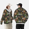 thumbnail image 4 of Fotbe Farm Animals 2 Chaqueta con Protección Solar UPF 50+ para Hombre y Mujer, Camisa con Capucha y Bolsillos-Large, 4 of 7