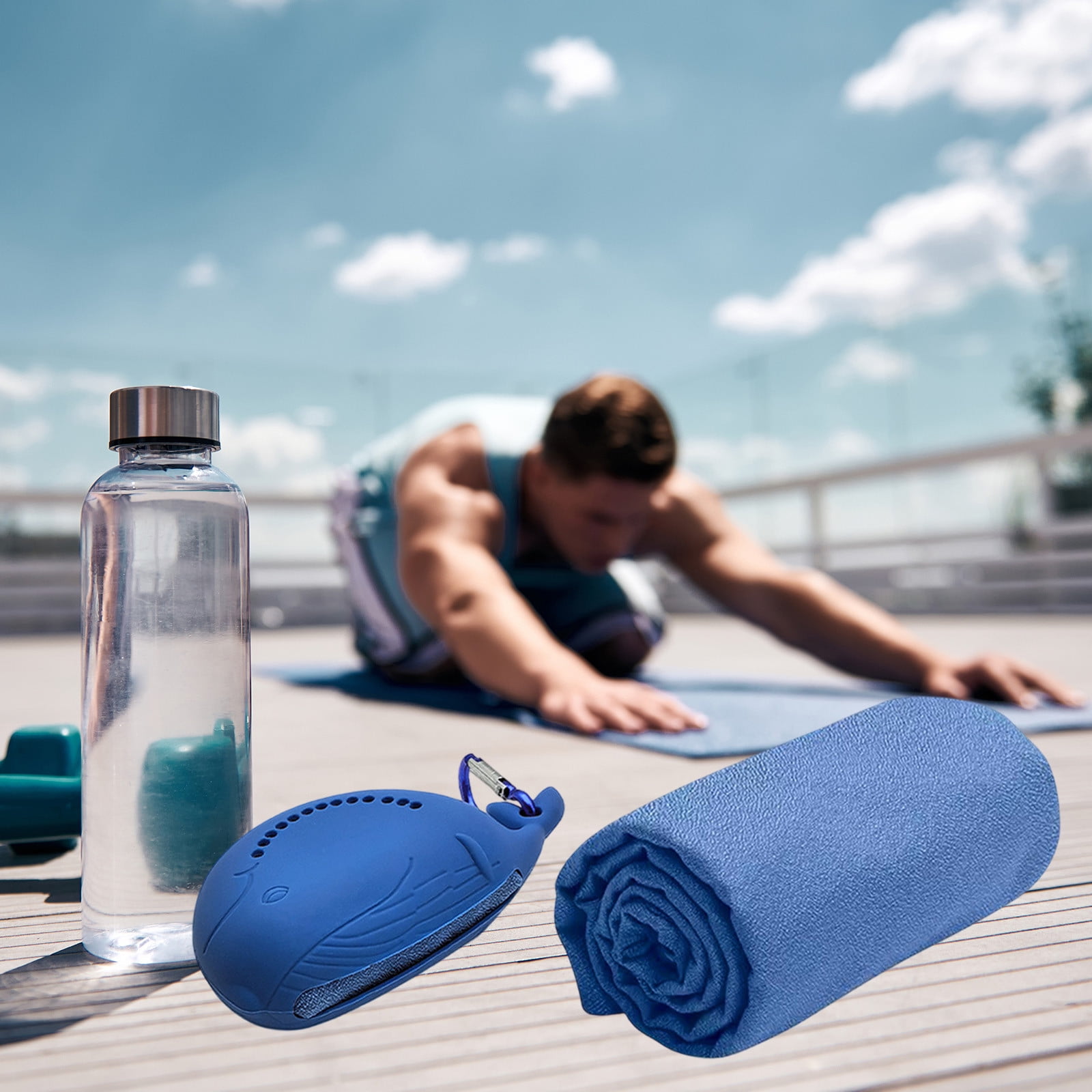 Serviette Sport Coton Creux – Ultra-Légère, Séchage Rapide – Idéale Pour Gym, Course, Plage, Voyage, Camping, Randonnée (Violet)