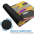thumbnail image 6 of Purple Yellow Black Camouflage&nbsp;pad Mousewaterproofwashable&nbsp;for Office Home Work GamingmousepadsRubber Base Mousepad with Stitched Edges 31.5x11.8inches, 6 of 7