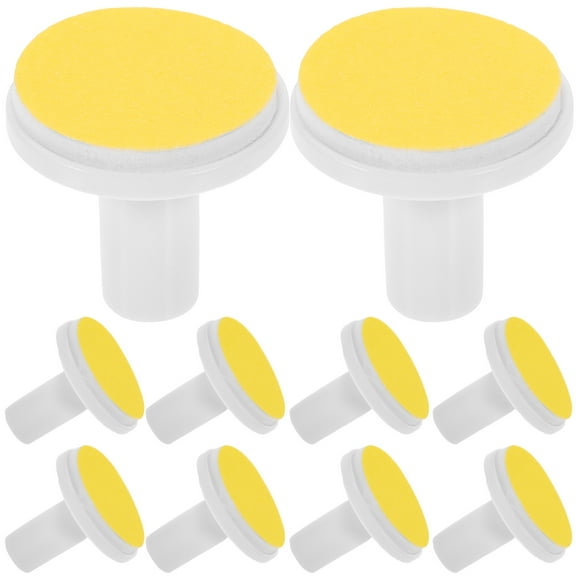 Almohadillas eléctricas para cortauñas, 12 Uds., almohadillas para lima de uñas eléctricas para adultos, cabezales de repuesto para amoladora de uñas