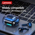 thumbnail image 3 of Nuevos auriculares Lenovo LP12 Wireless BT5.1 Auriculares deportivos semi-intrauditivos HiFi, 3 of 7