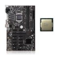 thumbnail image 3 of Sidaley Placa base de computadora de velocidad rápida DDR4 LGA1151 placa de minería 4 pines 24 pines puerto de alimentación piezas de actualización Kits de mantenimiento de impresoras No.02, 3 of 6