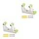 thumbnail image 4 of Soidarity Gancho de montaje en pared para bicicleta Soporte ajustable Perchas portátiles Fuera de bicicleta de montaña Ciclismo Estacionamiento Hebilla Type2 NO2 Soidarity CBP229057, 4 of 5