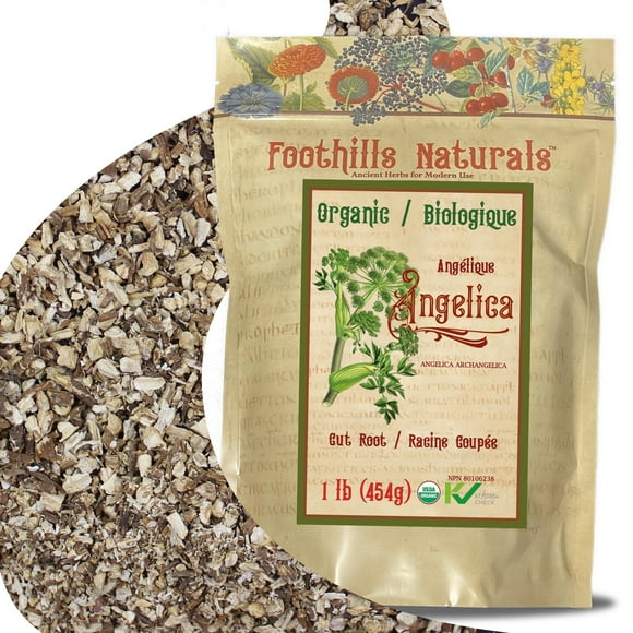 Angelica Root Organic - Cut Root, Digestion Aid