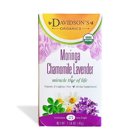 Moringa Chamomile Lavender by Davidson's Organics