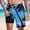 #262-Blue, variant on Ceisia Men's 2-in-1 Swim Trunks Blue Hibiscus Floral Print Quick-Dry Beach Shorts with Compression Liner Gifts