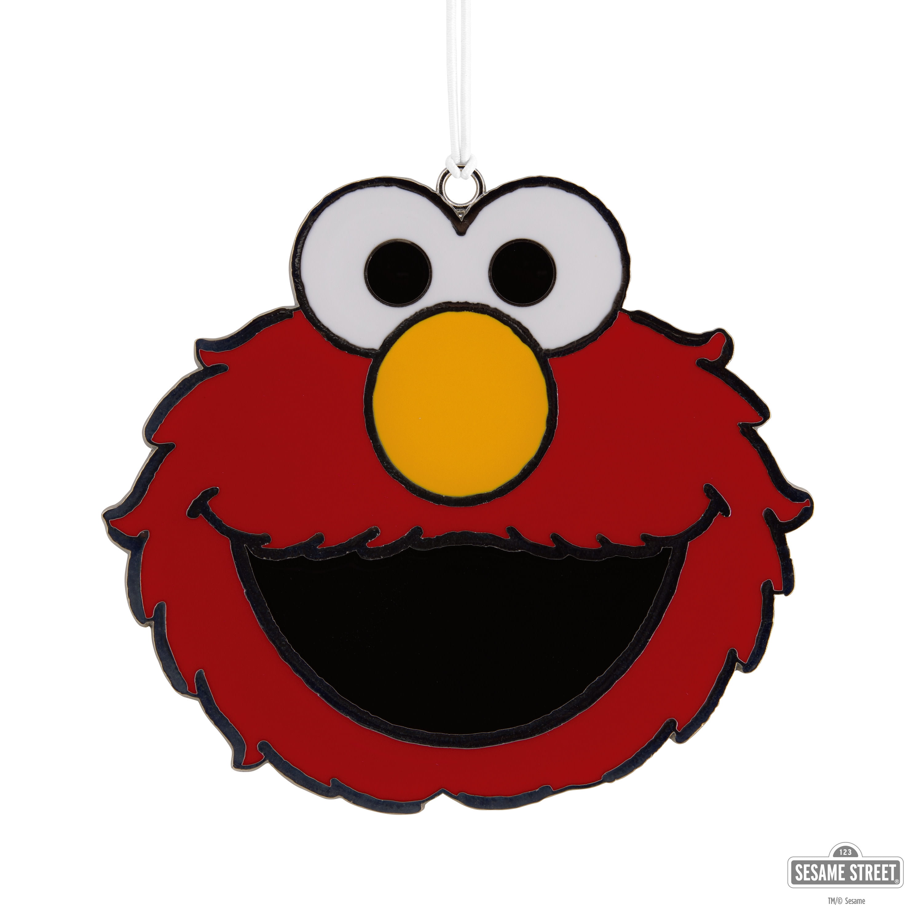 Hallmark Christmas Ornament (Sesame Street Elmo, Metal), 1 Count, 1 Count
